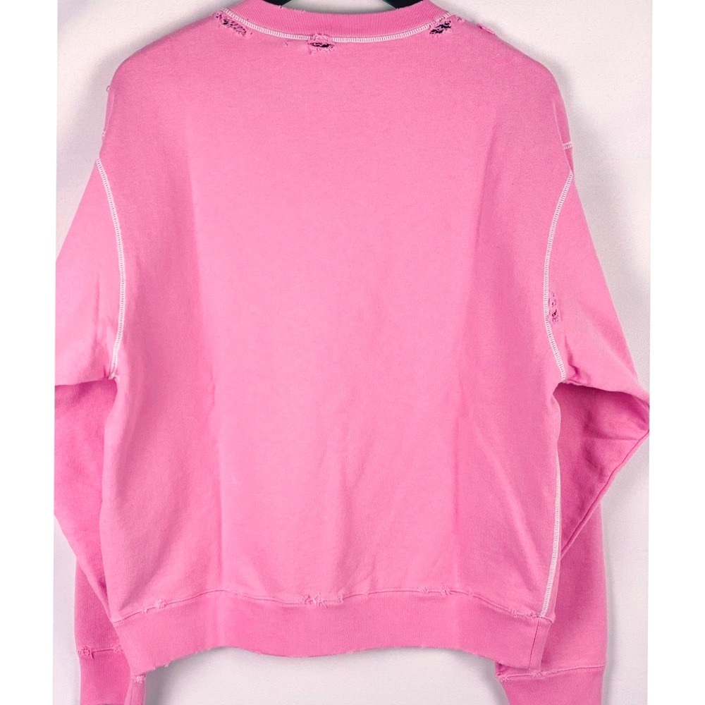 Gucci cat-print organic-cotton sweatshirt pink - Picture 12 of 15